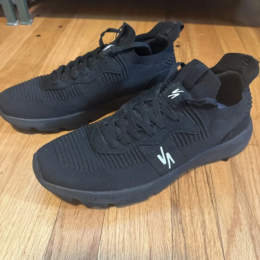 Rival Reign Athleisure Sneakers Mens Sz 13 Black Gray Lace Up Shoes - Picture 3 of 10